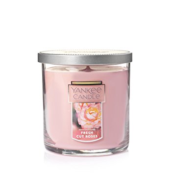 Yankee Candle Small Tumbler Candle, Fresh Cut Roses