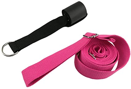 Leg Stretcher, Door Flexibility & Stretching Leg Strap Exercise Rope Belt for Yoga Ballet Cheer Dance Gymnastics Leg Stretcher Door Flexibility Trainer Stretching Equipment