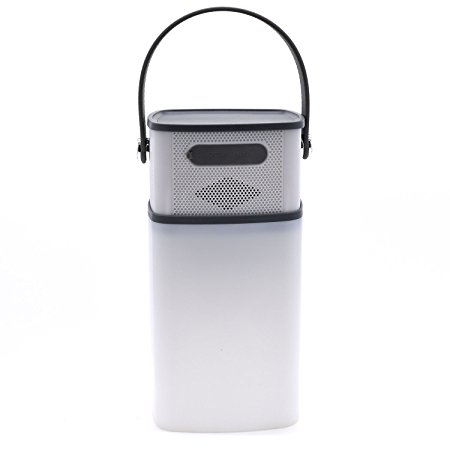 SoundLogic XT Water-Resistant Wireless Bluetooth Speaker with 8-LED Lantern
