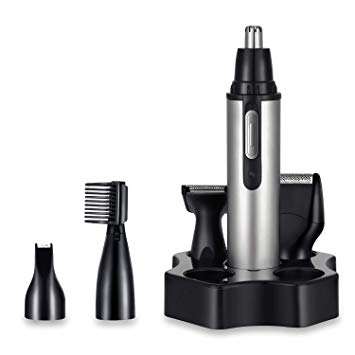 Surker Ear and Nose Hair Trimmer Clipper waterproof Professional Painless Eyebrow and Facial Hair Trimmer Hair and Beard Clippers For Men Women Precision Groomer USB Rechargeable