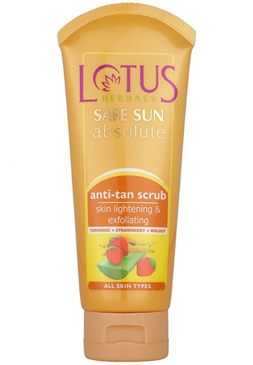 Lotus Herbals Safe Sun Absolute Anti-Tan Scrub | 100g