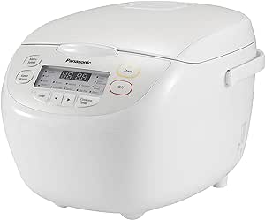 Panasonic SRCN188 10 Cup Multi-Function Rice Cooker/Warmer, White