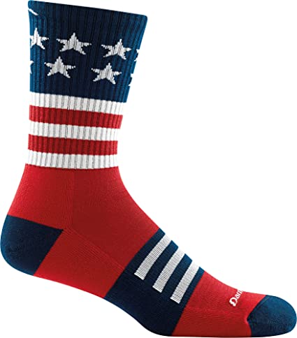 Darn Tough Captain Stripe Micro Crew Lightweight Sock with Cushion - Men's