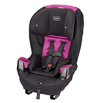 Evenflo Stratos 65 Convertible Car Seat, Pink Sunset