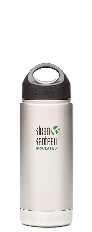 Klean Kanteen Wide Mouth Water Bottle with Loop Cap