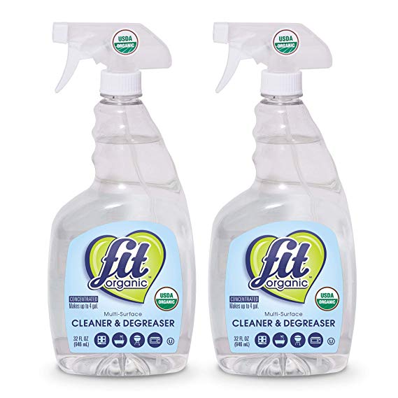 Fit Organic: Organic All Purpose Cleaner, Natural All-Purpose Cleaners, Cleaning Spray-All Purpose