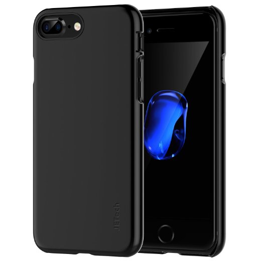 iPhone 7 Plus Case, JETech Exact Fit iPhone 7 Plus Case Cover Non Slip Surface with Excellent Grip for Apple iPhone 7 Plus 5.5 Inch (Black) - 3434