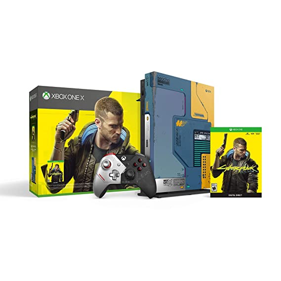 Xbox One X Cyberpunk 2077 Limited Edition Bundle (1TB)