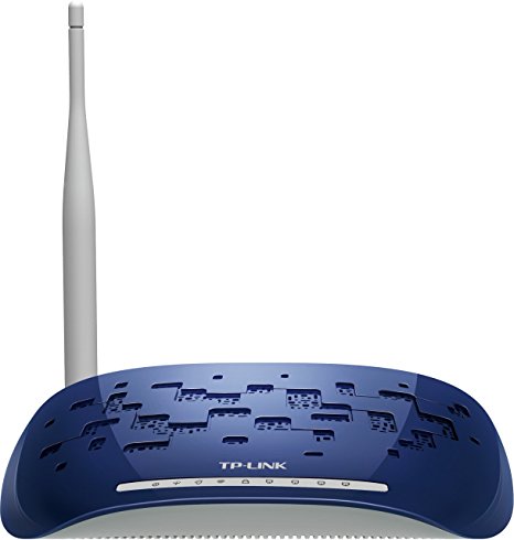 TP-LINK TD-W8950ND Wireless N150 ADSL2  Modem Router, 2.4Ghz 150Mbps, 802.11b/g/n, Annex A, Splitter, 5dBi detachable antenna