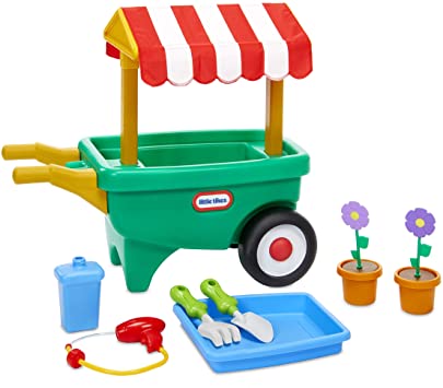 Little Tikes 2-in-1 Garden Cart and Wheelbarrow