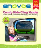 Car Sun Shade 2 Pack - Premium Baby Car Window Shades are best for blocking over 97 of Harmful UV Rays while protecting your child from sunlight and glare - LIFETIME WARRANTY