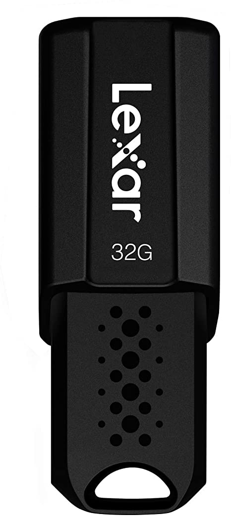 Lexar JumpDrive S80 32GB USB 3.1 Flash Drive, Up to 130MB/s Read (LJDS080032G-BNBNU), Black