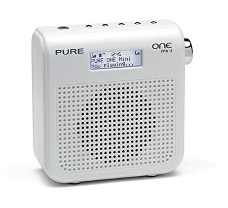 PURE ONE Mini, Compact Portable DAB/FM Radio - White