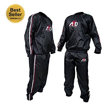 Heavy Duty ARD Sweat Suit Sauna Exercise Gym Suit Fitness Weight Loss Anti-Rip Small to 8XL