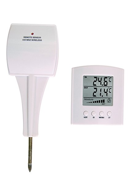 Thermor Bios Digital Soil Moisture Meter with Temperature (White)