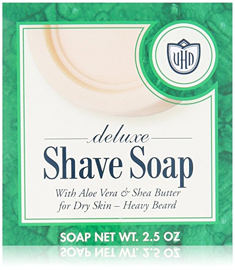 Van Der Hagen Deluxe Shave Soap, 2.5-Ounce Boxes (Pack of 12)