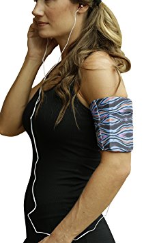 MÜV365 Ultimate Comfort Sports Running Armband for iPhone 6/6s Plus, Galaxy S6/S7 and All Other Phone Models With Case Up To 7”