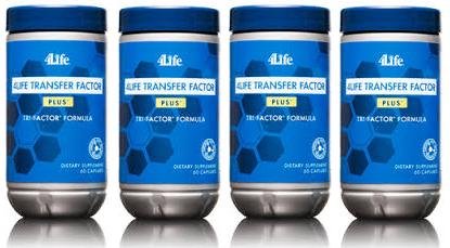 x 4 Transfer Factor Plus Tri-Factor Quad - 4Life Foundation