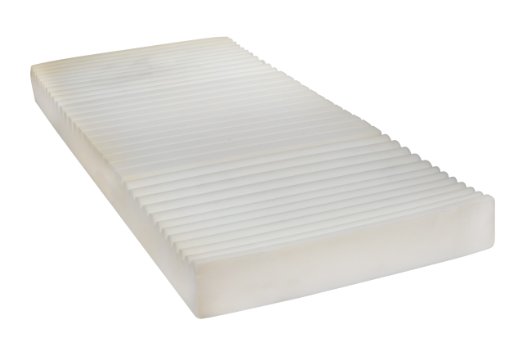 Drive Medical Therapeutic 5 Zone Support Mattress, White, 35" x 80" x 5. 5"