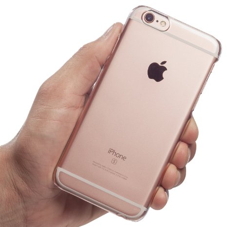 iPhone 6 Case Totallee The XS Clear Hard Transparent Ultra Thin Snap On Cover for iPhone 6  6S