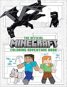 The Official Minecraft Coloring Adventures Book: Create, Explore, Color!: For Young Artists and Kids 5-10 (Gaming)