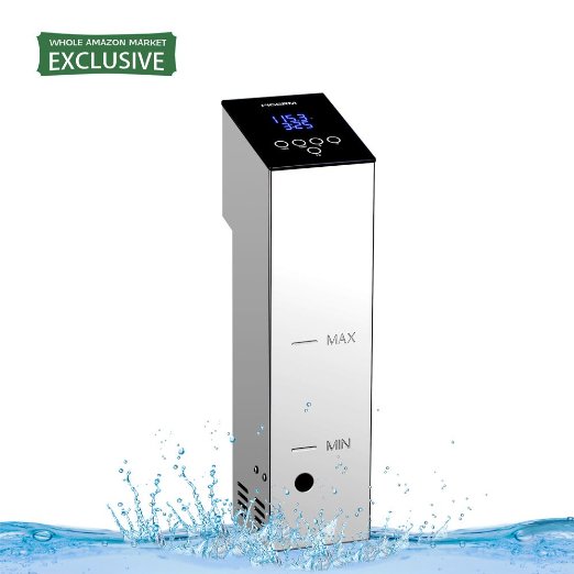 FIGERM Sous Vide Cooker, Cooking with Precision Temperature and Time Control