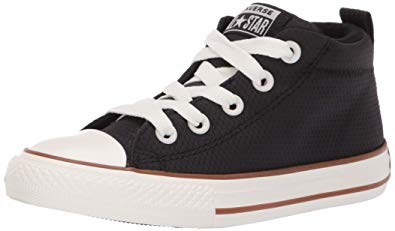 Converse Kids' Chuck Taylor All Star Street Pinstripe Mid Top Sneaker