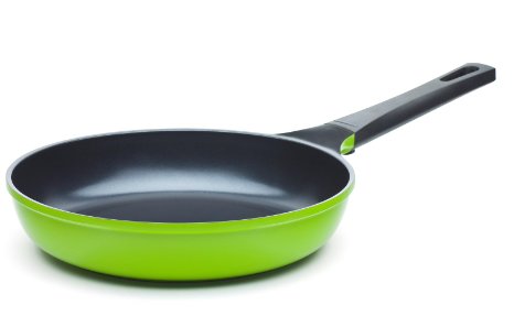 8" (20 cm) Green Earth Frying Pan by Ozeri, with Smooth Ceramic Non-Stick Coating (100% PTFE and PFOA Free)