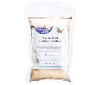 Organic BLACK Maca Powder, 2lb. Grade AAA