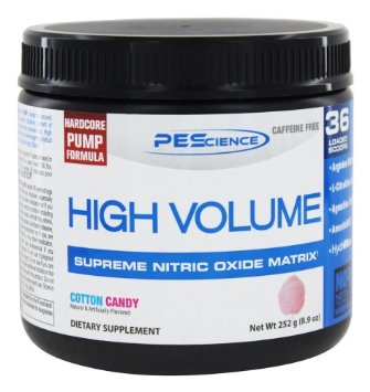 PEScience: High Volume - Supreme Nitric Oxide Matrix (Cotton Candy)(8.9 Oz)