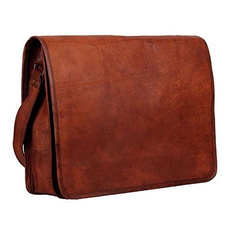 Handmadecraft Classic Leather Messenger Satchel Laptop Leather Bag Leather Messenger Bag