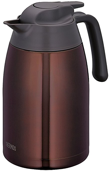 Thermos 51 Ounce Brown Vacuum Insulated Stainless Steel Carafe