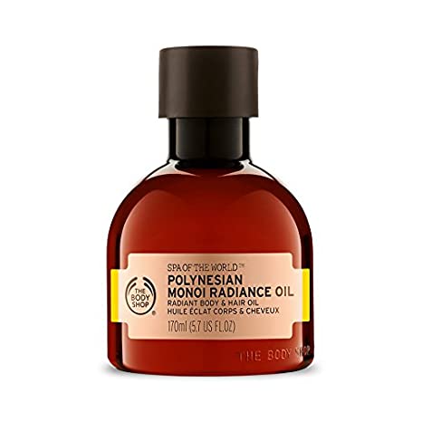 The Body Shop Spa of the World Polynesian Monoi Radiance Oil, for Body and Hair, 5.7 fl. oz.