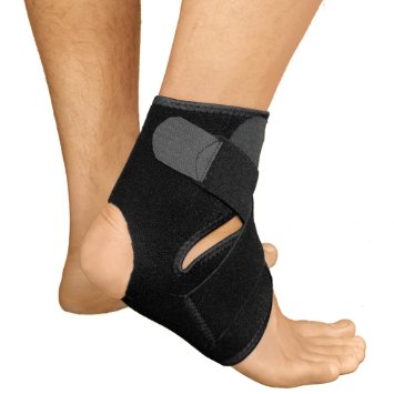 Bracoo Breathable Neoprene Ankle Support One Size Black