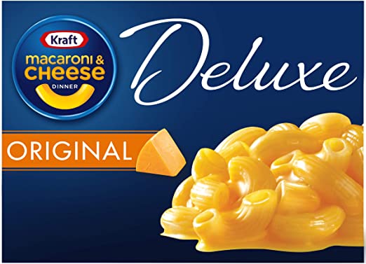 KRAFT Deluxe Macaroni & Cheese Dinner Original Cheddar, 397 g
