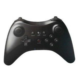 ElementDigital(TM) Newest Wireless Game Classic Pro Controller GamePad Remote for Nintendo Wii U (Black)