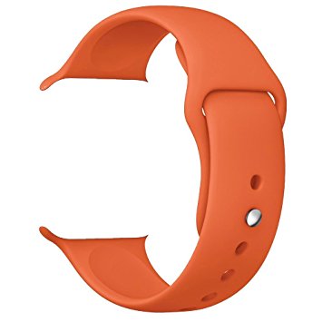 Soft Silicone Replacement Sport Band 38mm/42mm for Apple Watch Band for Apple Watch Series 1 Series 2 Sport&Edition