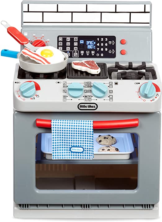 Little Tikes First Oven Realistic Pretend Play Appliance for Kids, Multicolor