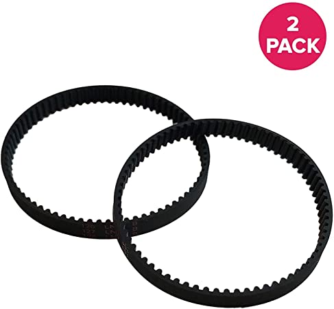 Crucial Vacuum Replacement Vacuum Belts Compatible with Dyson Part # 911710-01 & Models DC17, DC-17, 8MM,8 MM, DC17 Animal Powerful Long Lasting Vac Belts (2 Pack)