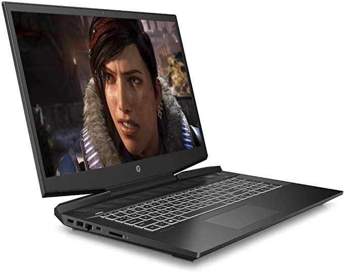 HP Pavilion 17-cd1014na 17.3 Inch Full HD Gaming Laptop - (Shadow Black) (Intel Core i7-10750H, NVIDIA GeForce GTX 1660 Ti (6 GB Dedicated) Graphics, 16 GB RAM, 512 GB SSD, 1 TB HDD, Windows 10 Home)