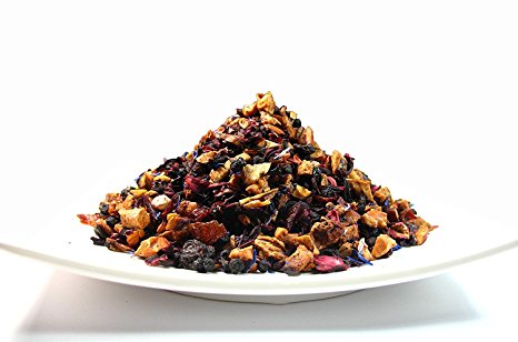 Yummy Fruit Tea, Natural blend of caffeine free dried fruits and herbs– 3.50 Oz Bag