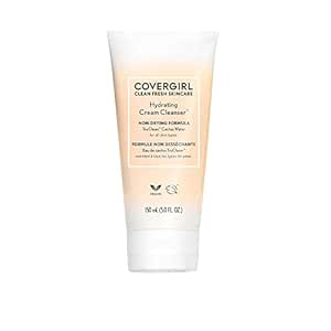 COVERGIRL Clean Fresh Skincare Hydrating Cream Cleanser, 5 Fl Oz