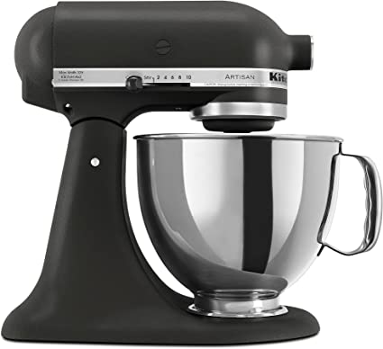 KitchenAid KSM150PSBK Artisan Stand Mixer, Imperial Black