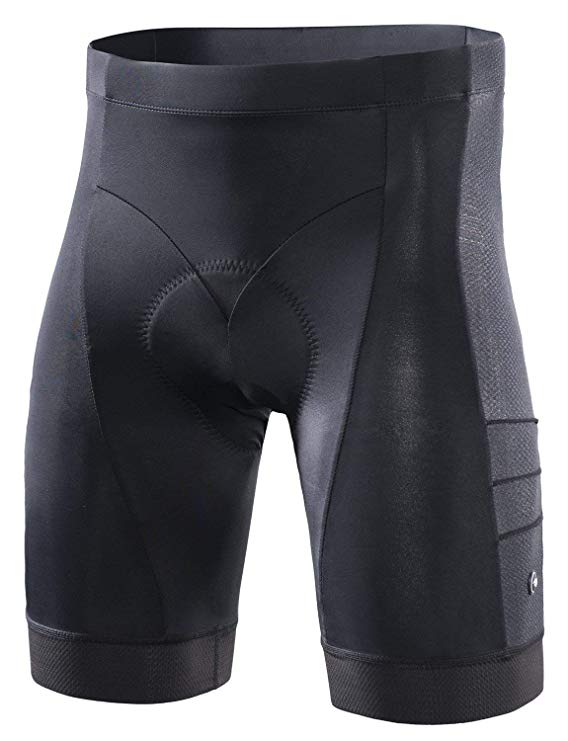 RION Men's Cycling Padded Shorts Bike Tights Bicycle Pants