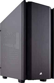 CORSAIR OBSIDIAN 500D Mid-Tower Case, Smoked Tempered Glass, Aluminum Trim, Standard - CC-9011116-WW