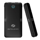 External BatteryZeroLemon ToughJuice 30000mAh Double Layer Protection External Battery Backup Charger - max 6A output quad USB output for iPhone iPad Samsung and More 365 days ZeroLemon Warranty Guarantee-Black