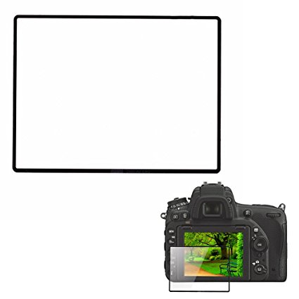 LARMOR GGS Self-Adhesive Optical Glass LCD Screen Protector for Nikon D750
