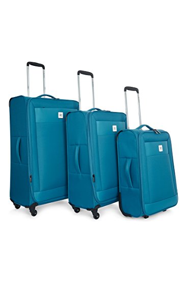 Revelation Nexus D, 4 Wheel Spinner, Set of 3, Suitcase, 77 cm, 87 L, Blue