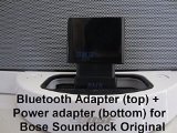 BMR A2DP Bluetooth Music Receiver  Power Adapter for Bose SoundDock I Portable and Wave