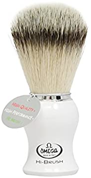 Omega 0146745 HI-Brush Synthetic Shaving Brush